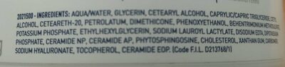Crema Idratante - Ingredients - it