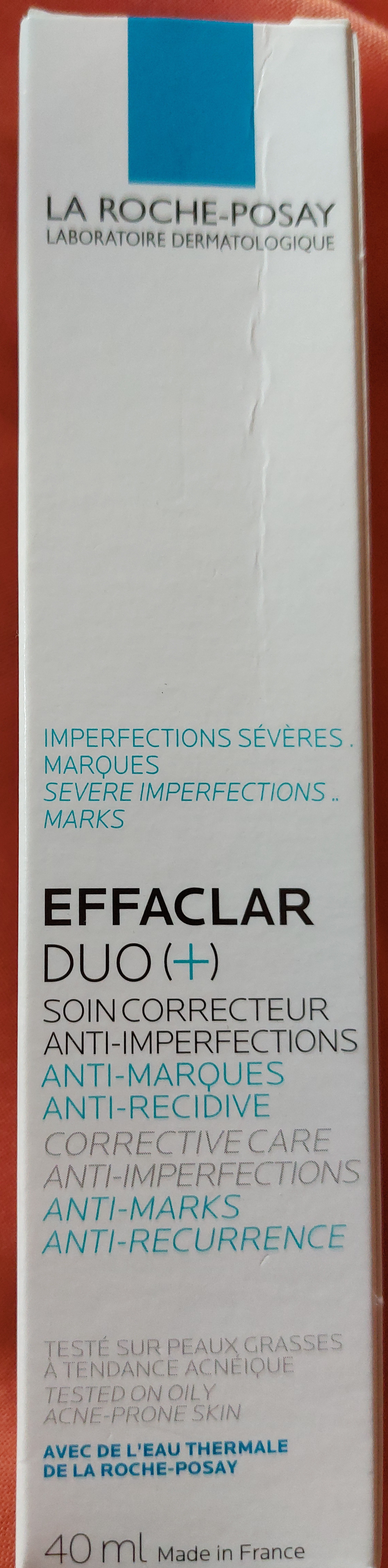 Effaclar Duo (+) soin anti-imperfections - Product - fr