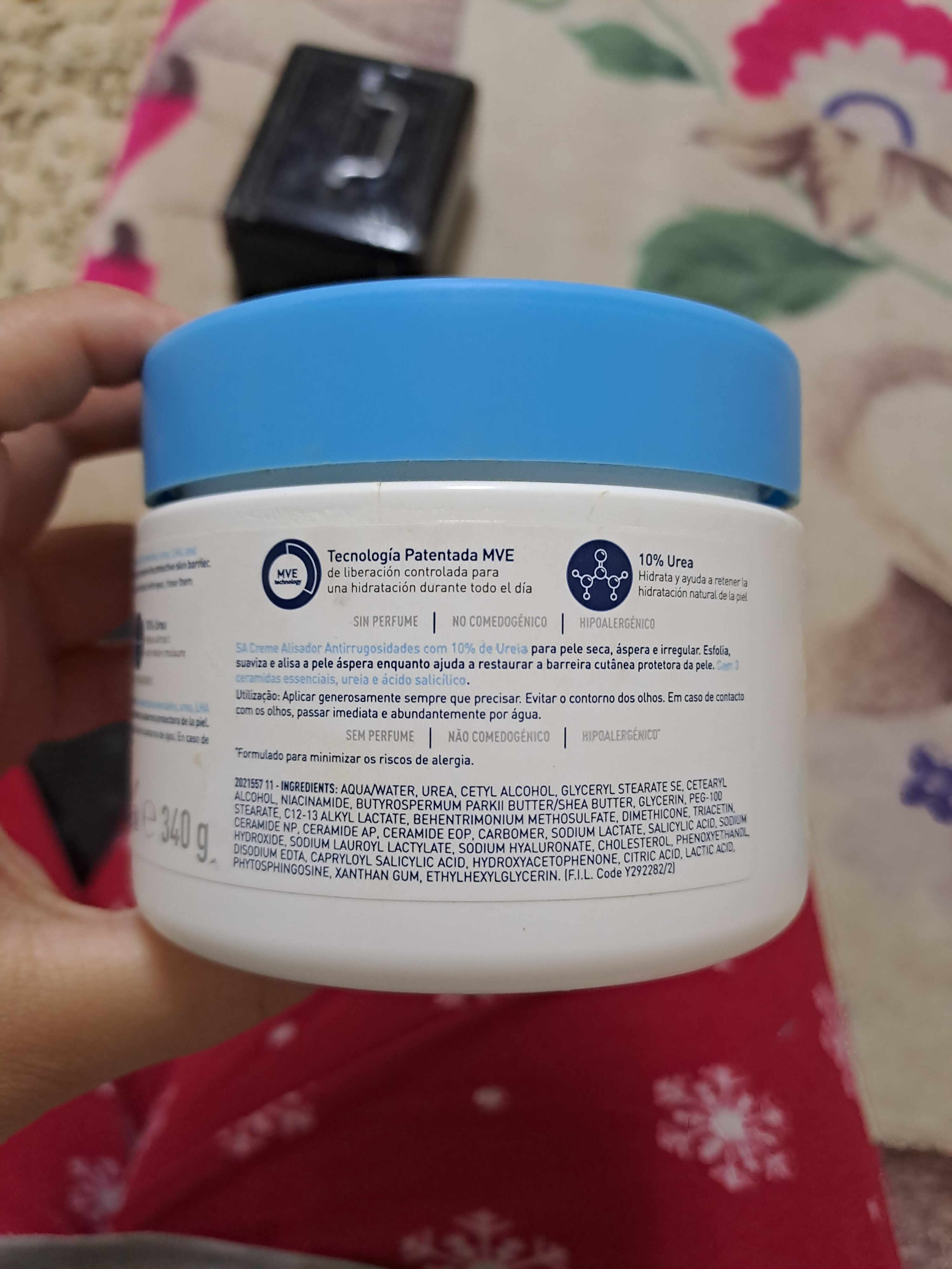 CERAVE Sa smoothing cream anti rugosité - Продукт - ar
