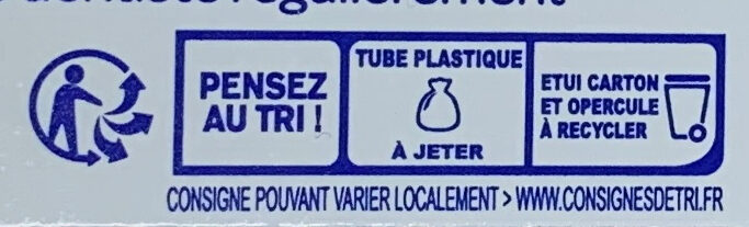 Soin blancheur - Instruction de recyclage et/ou information d'emballage - fr