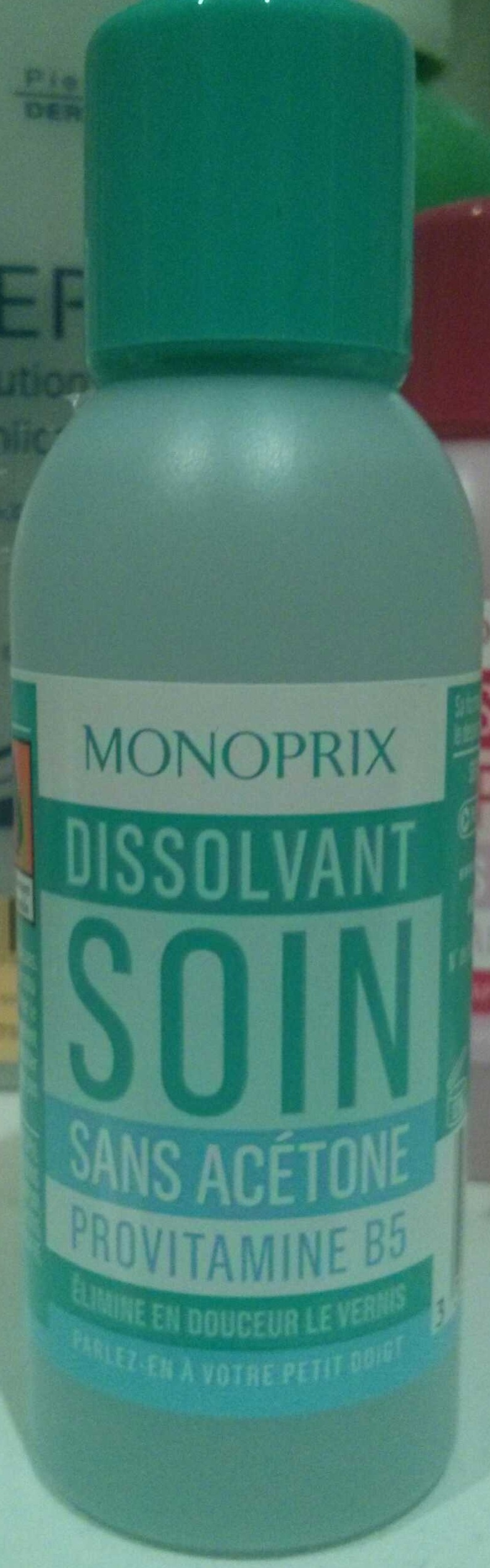 Dissolvant Soin sans acétone - Produkto - fr