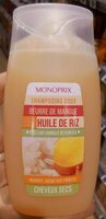 Shampooing doux beurre de mangue et huile de riz - Tuote - fr