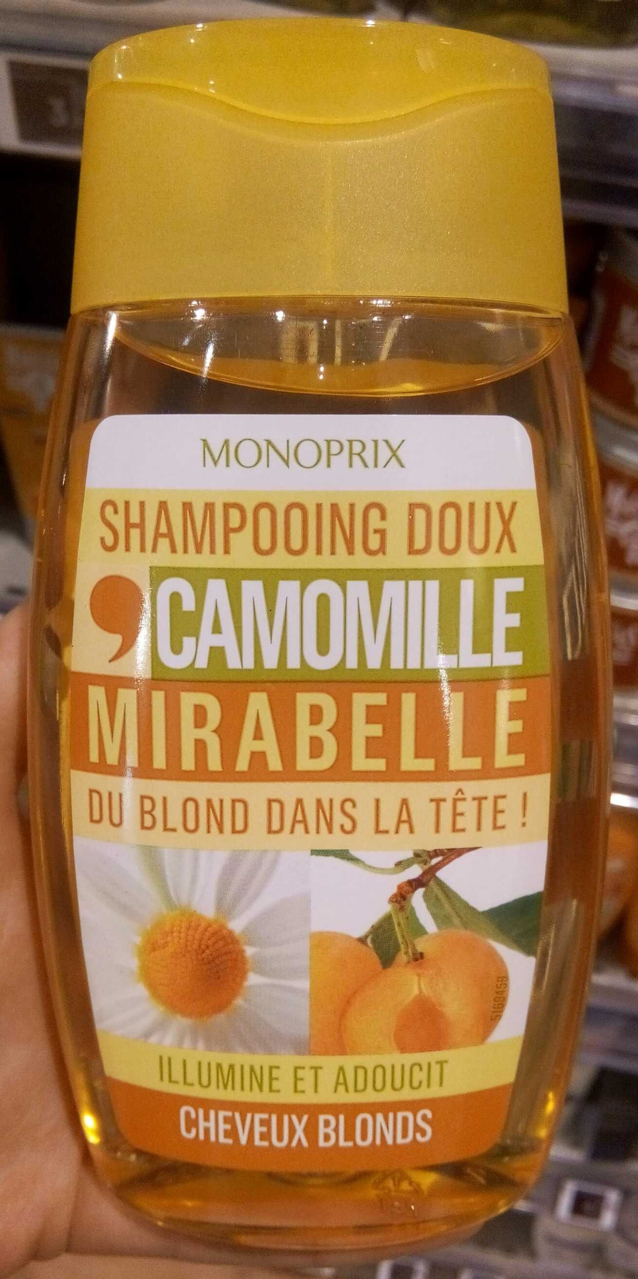 Shampooing doux camomille mirabelle - Produit - fr