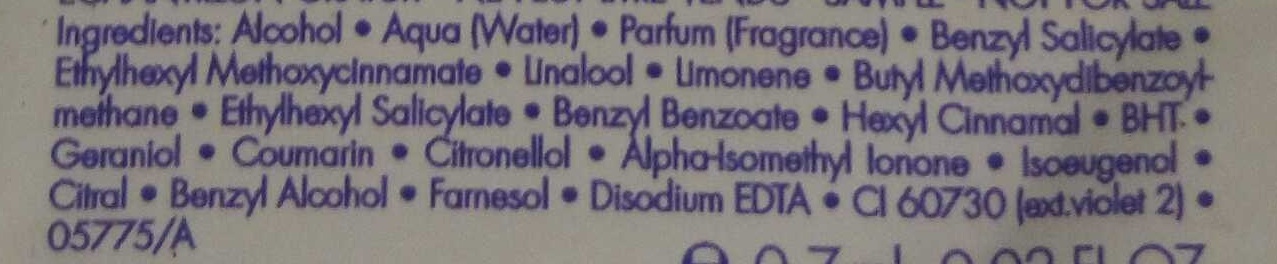 Madly Kenzo - Ingredients - fr