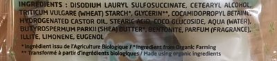 Shampoing Cheveux Gras Solide - Ingredients