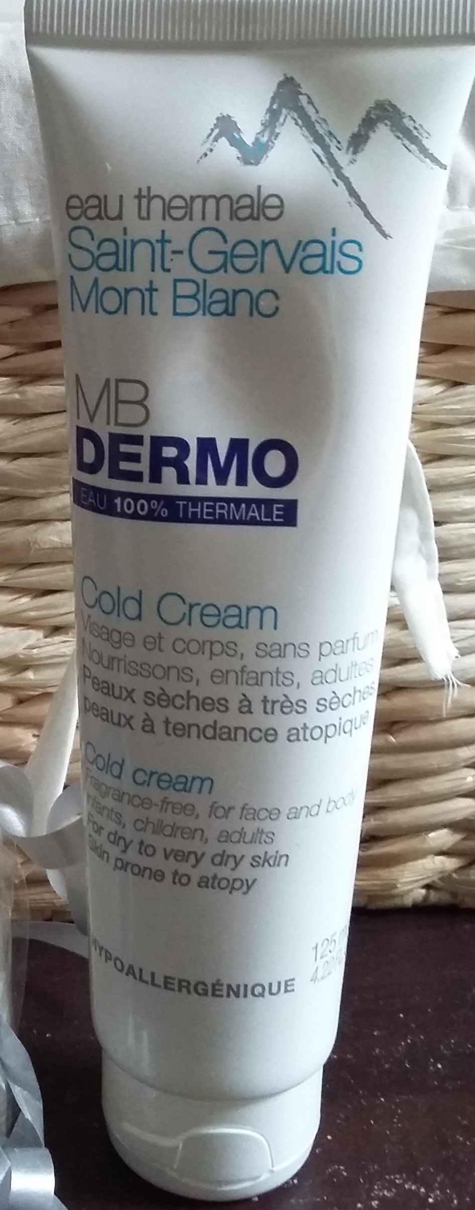 MB dermo cold crème Saint-Gervais Mont Blanc - Produit - fr