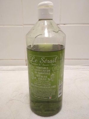 Véritable savon liquide de Marseille a l'huile d'olive Le Sérail - Produit