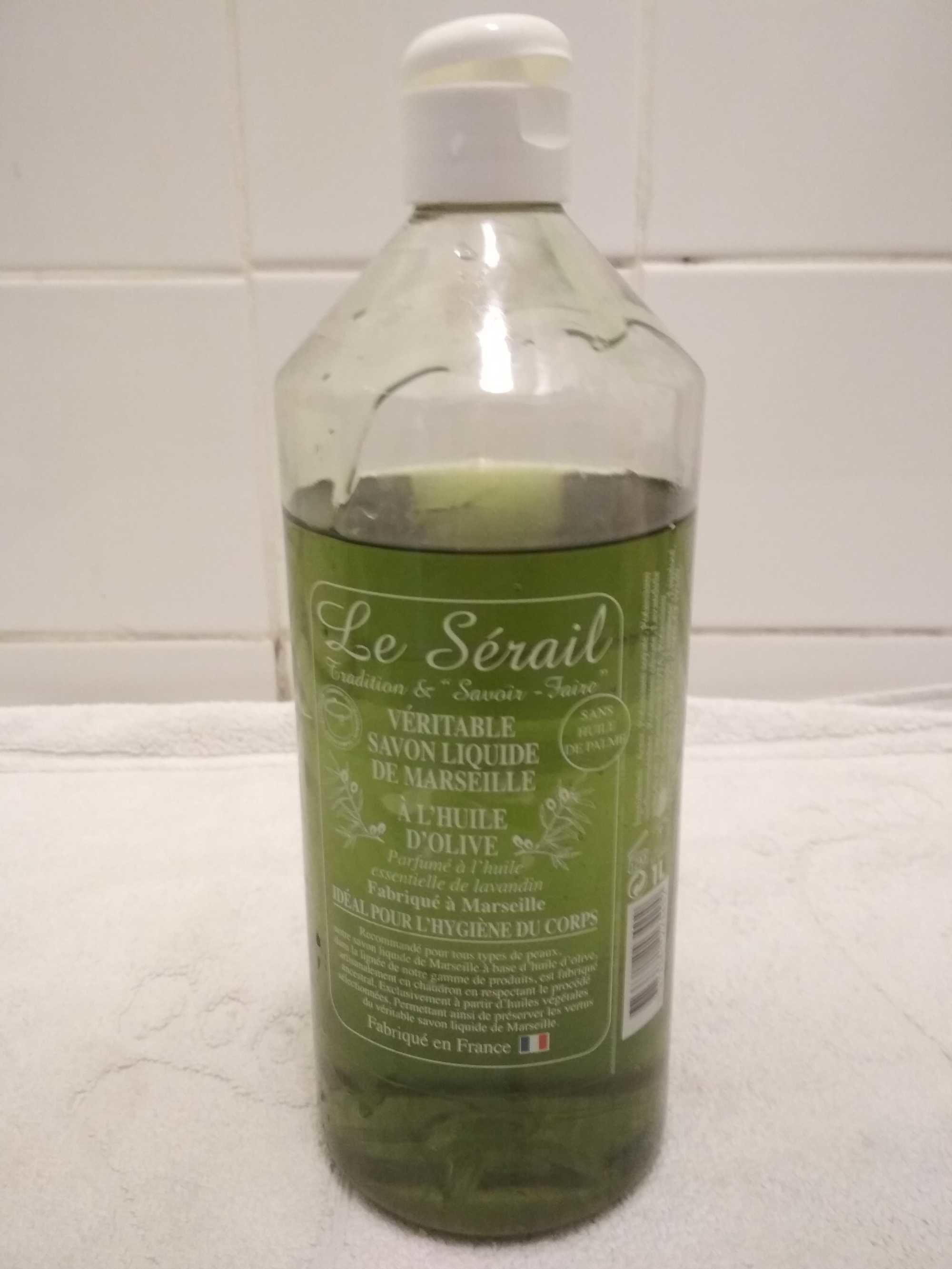 Véritable savon liquide de Marseille a l'huile d'olive Le Sérail - Produit - fr
