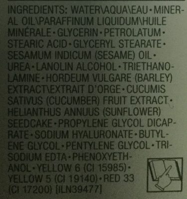 Emulsion hydratante tellement differente - Ingredientes - fr