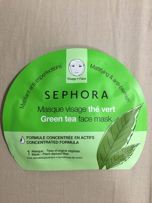 Masque visage thé vert - 1