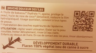 Douche Douceur Des Iles - 1L - Douce Nature - 1
