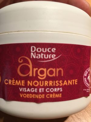 Crème nourrissante Argan - Produit - fr
