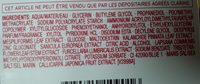 Hydra-essentiel Gel Sorbet Désaltérant - Ingredients - fr
