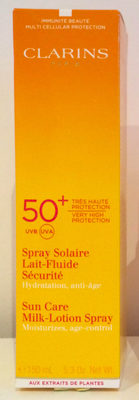 Spray Solaire Lait Fluide Sécurité - Ingredients - fr