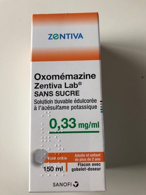 oxomemazine - Produit