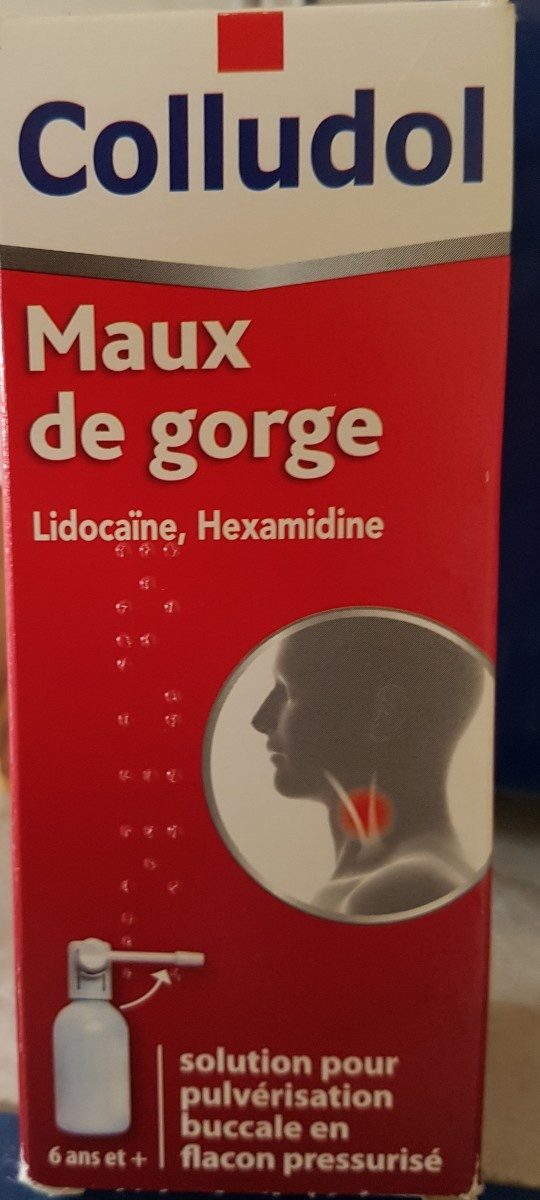 Colludol Maux De Gorge - Solution Pour Pulvérisation Buccale - Ingrédients - fr