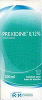 Prexidine 0.12 % - Produto - fr