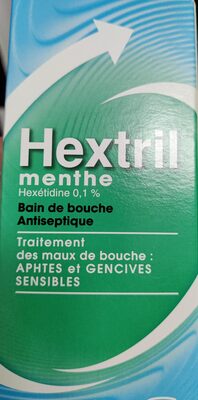 menthe, bain de bouche antiseptique - Product