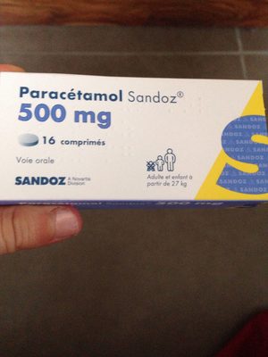 Paracétamol Sandoz - Product - fr