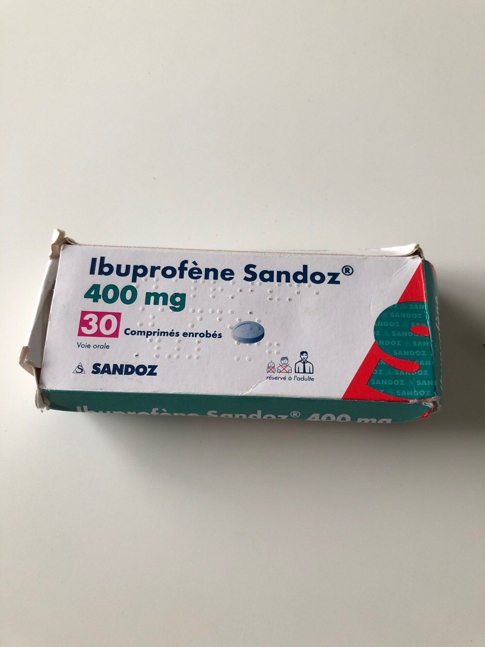 ibuprofene 400 - 製品 - fr