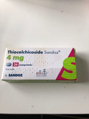 thiocolchicoside 4mg - Продукт - fr
