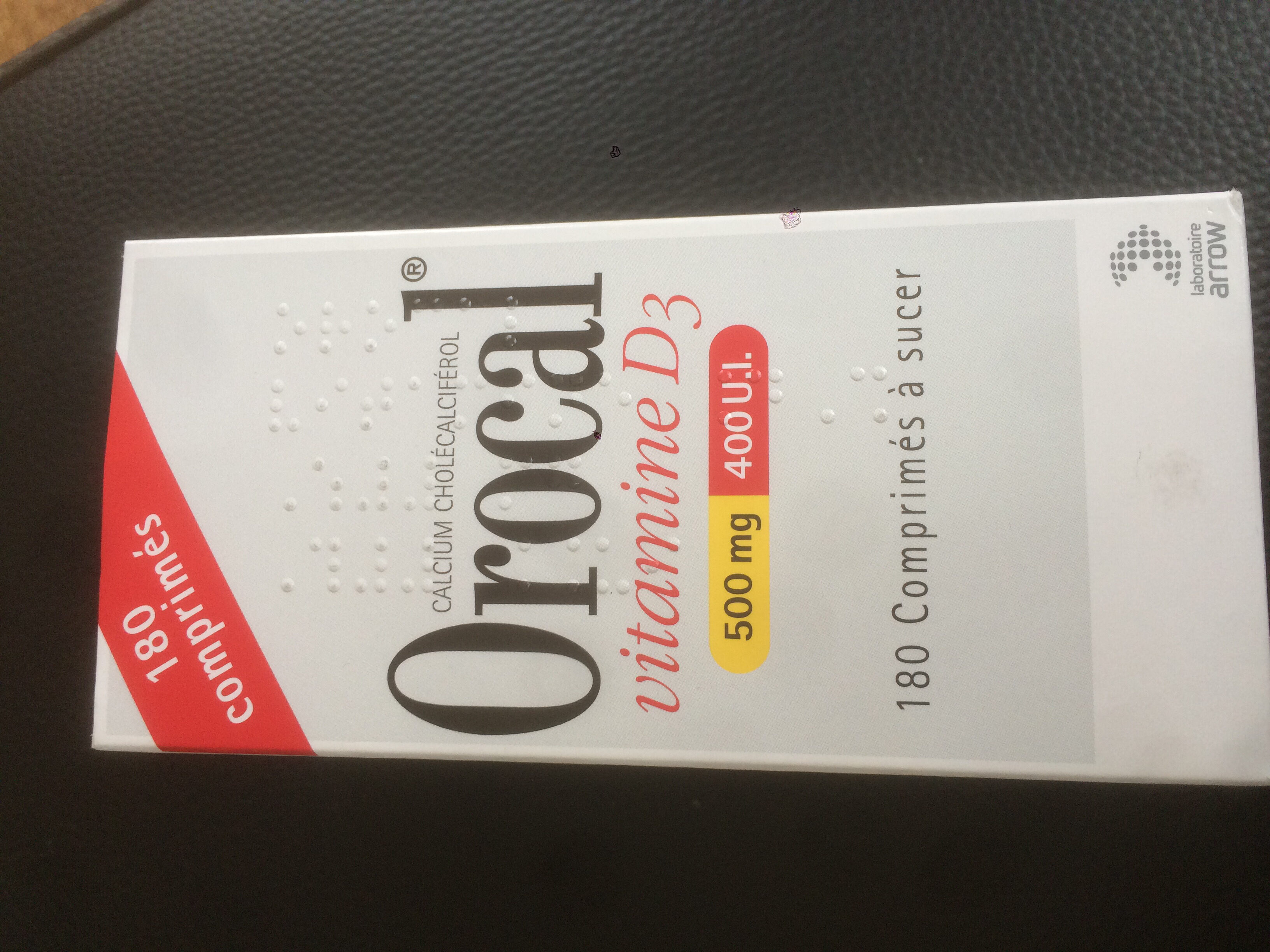 Calcium - vitamine D3 Orocal - Produit - fr
