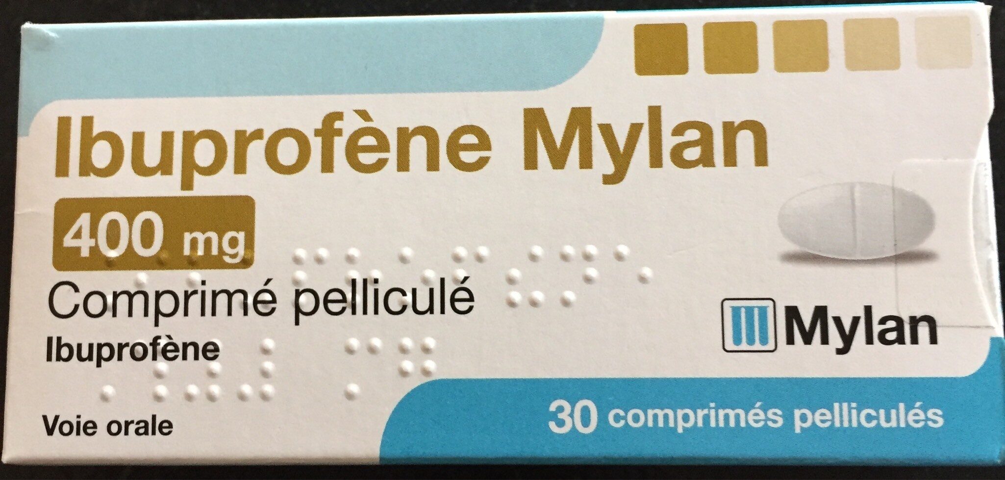 Ibuprofène Mylan 400 mg - Produit - fr
