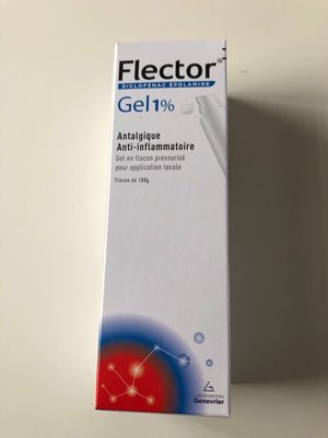 flector gel 1% - Продукт - fr