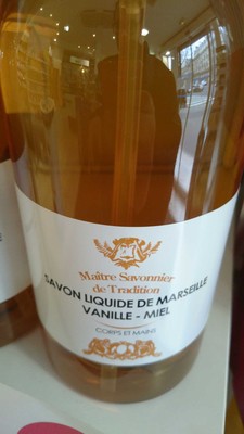 Savon liquide de Marseille Vanille - Miel - 2
