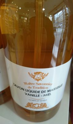 Savon liquide de Marseille Vanille - Miel - Product