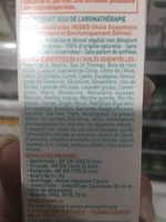 Puressentiel Assainissant Spray Aérien Aux 41 Huiles Essentielles - Ingredients - fr