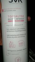 SVR Topialyse Baume Intensif - Ingredients - fr