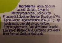 Gynophilus Gel Moussant - Ingredients - fr