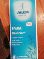 déodorant weleda sauge - Produit - fr