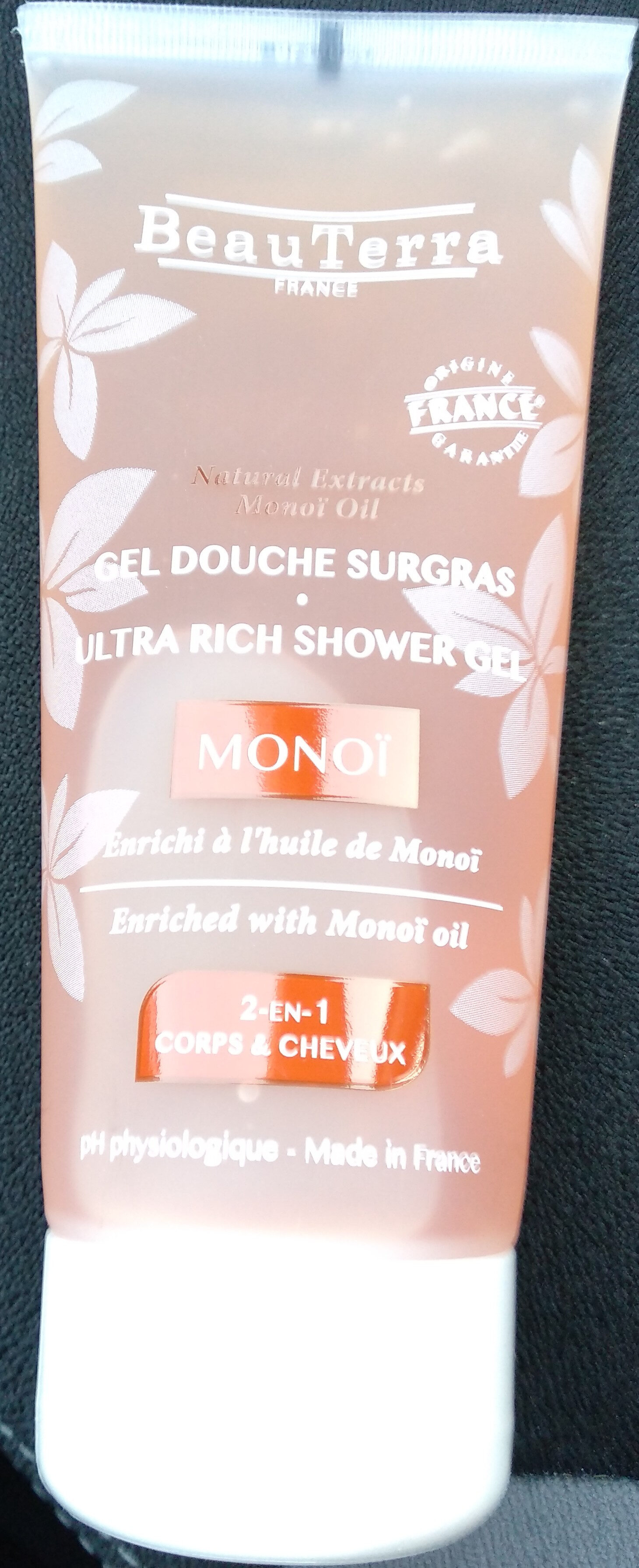 Gel douche surgras Monoï - Product - fr