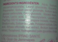 Soin Intime et Corporel - Ingredients - fr