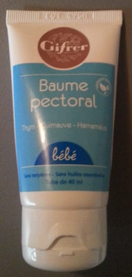 Baume pectoral bébé - 製品 - fr