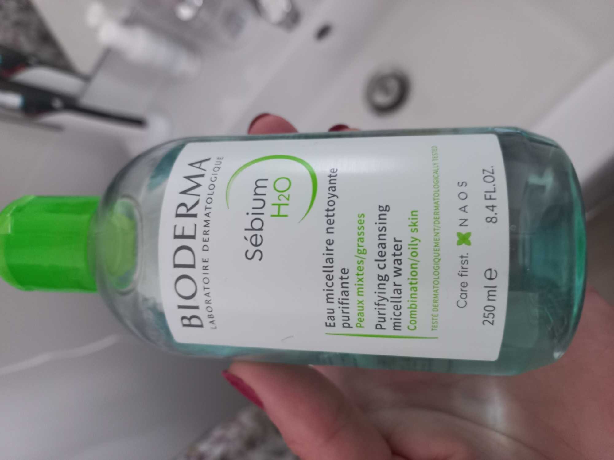 Sébum H2O eau micellaire nettoyante purifiante - Produit - fr
