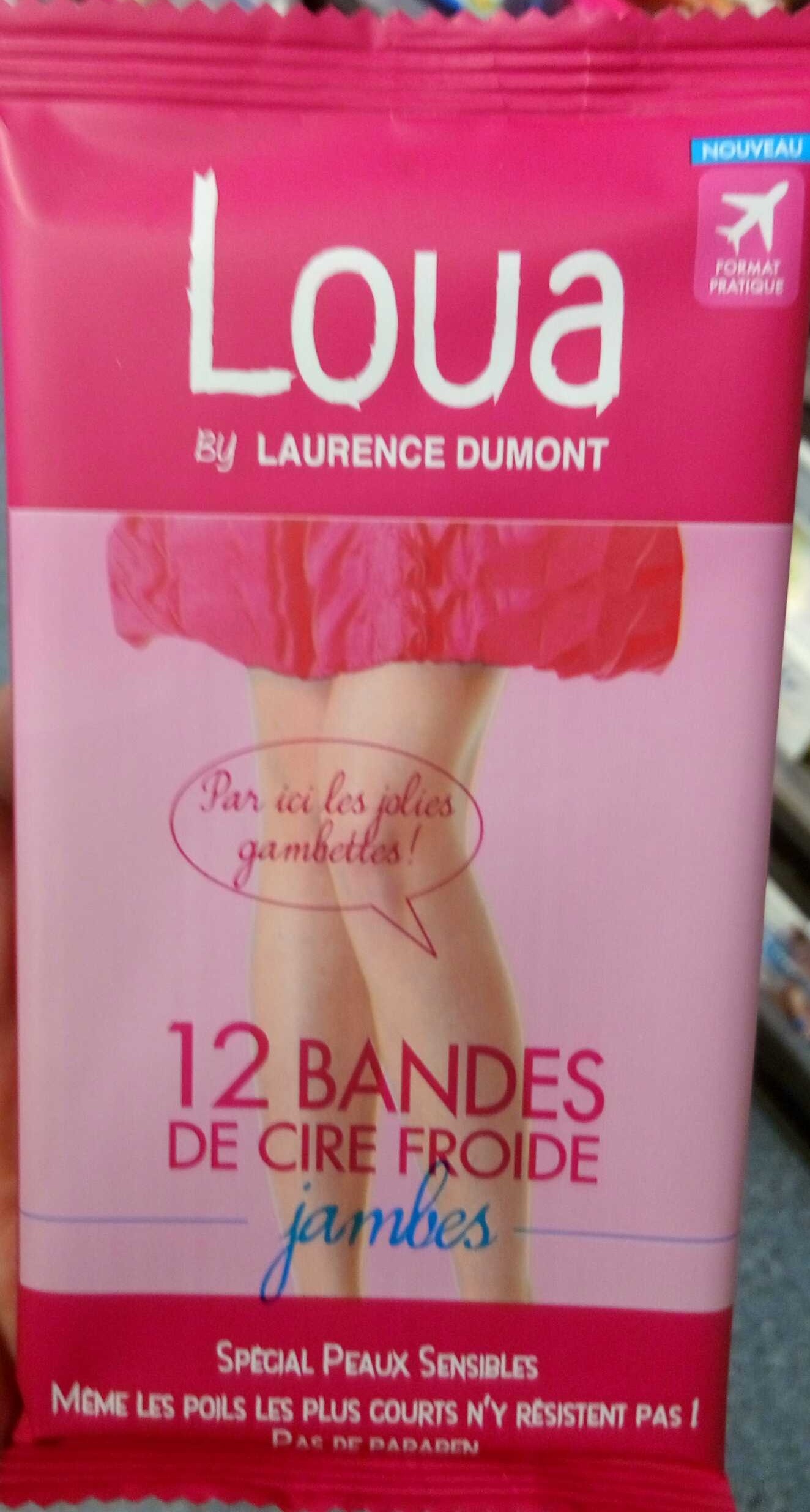 Bandes de cire froide jambes - Product - fr