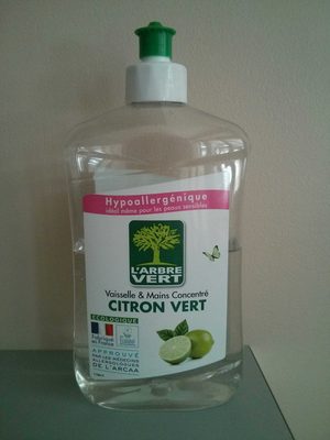 Vaisselle et Mains concentré - Citron vert - 1