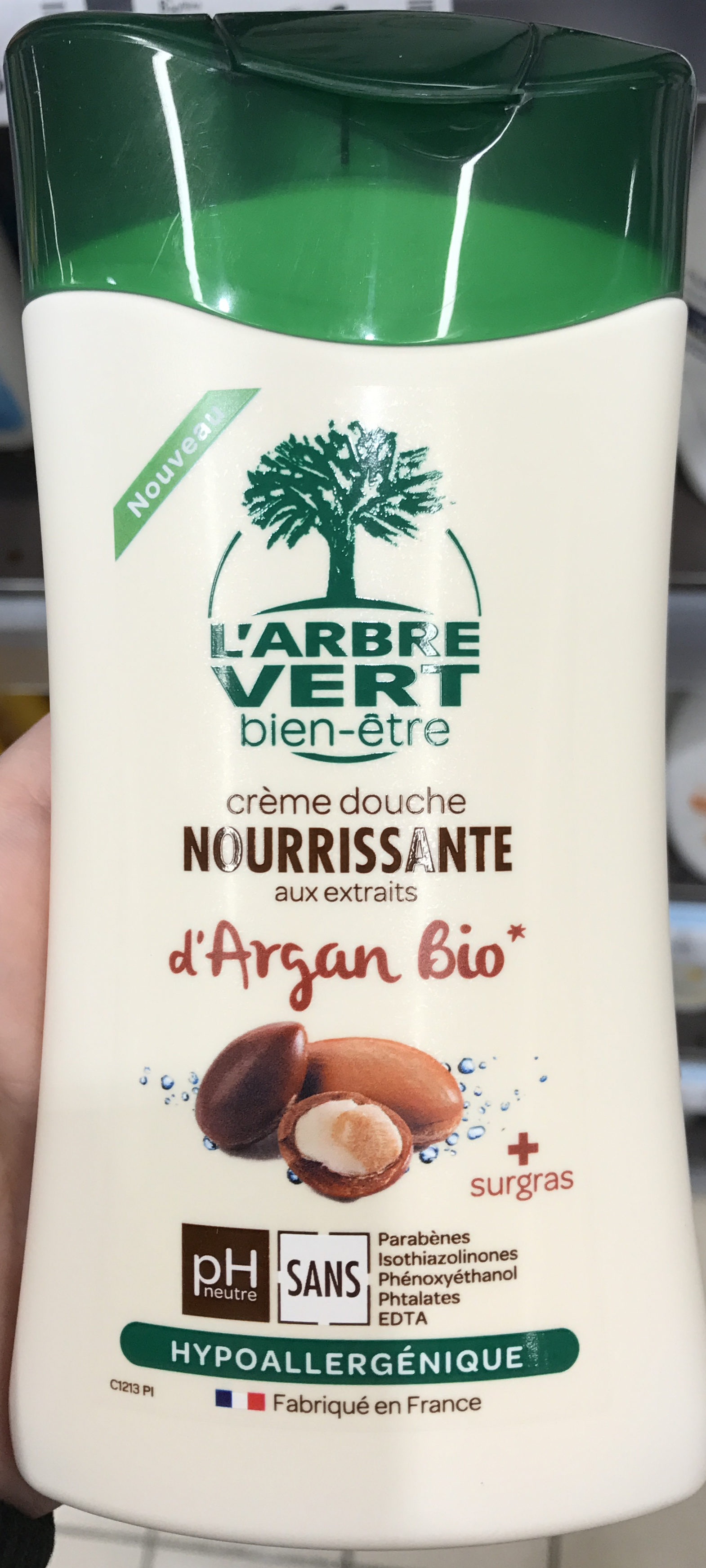 Crème douche Nourissante aux extraits d'Argan bio - Produto - fr