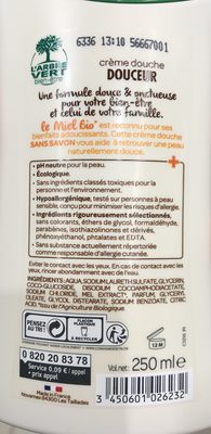 Crème douche Douceur aux extraits de Miel Bio - 1