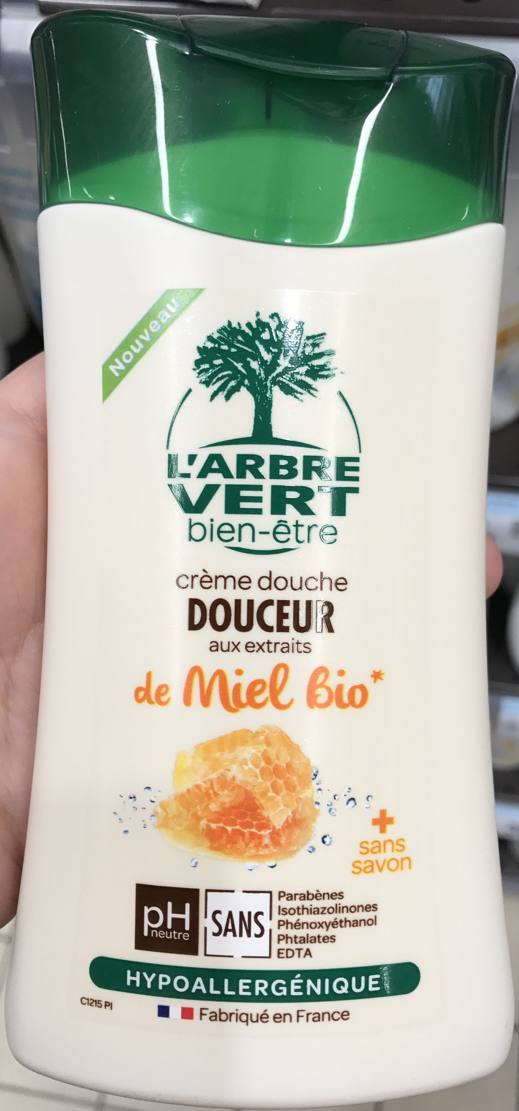 Crème douche Douceur aux extraits de Miel Bio - Product - fr