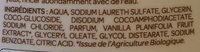 Crème douche relaxante aux extraits de Vanille Bio de Madagascar - Ingredients - fr