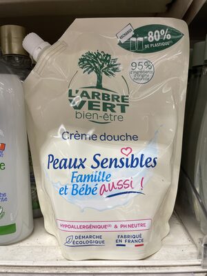 Crème douche Peaux sensible - Produit