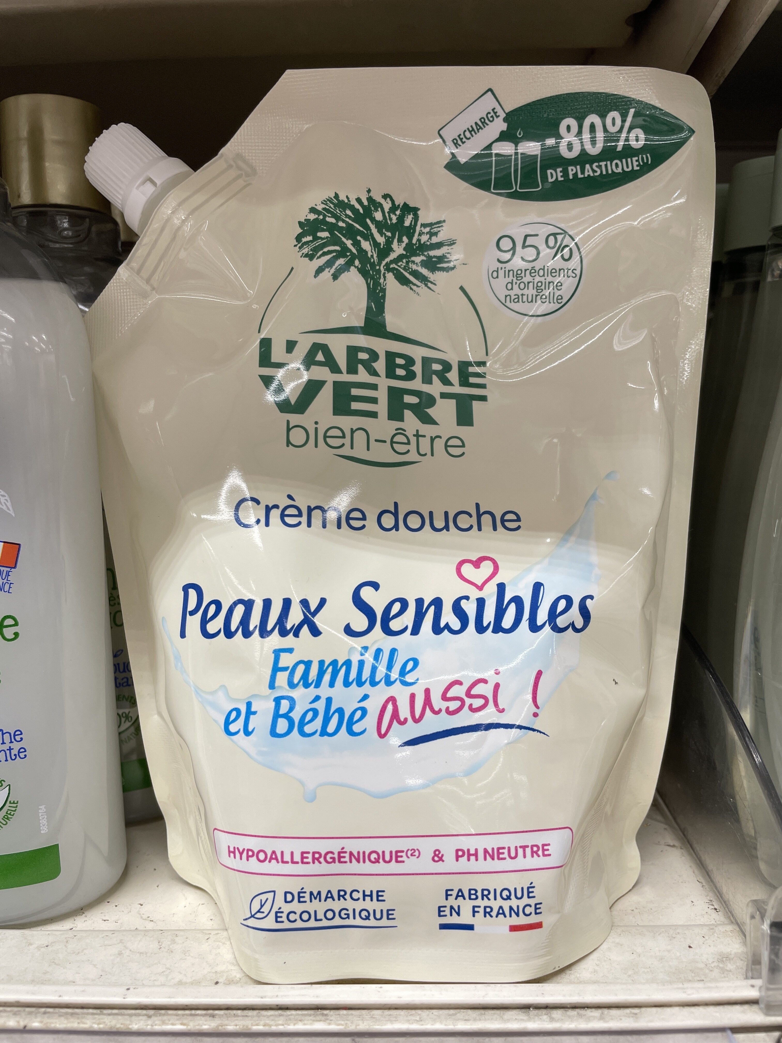 Crème douche Peaux sensible - Produto - fr