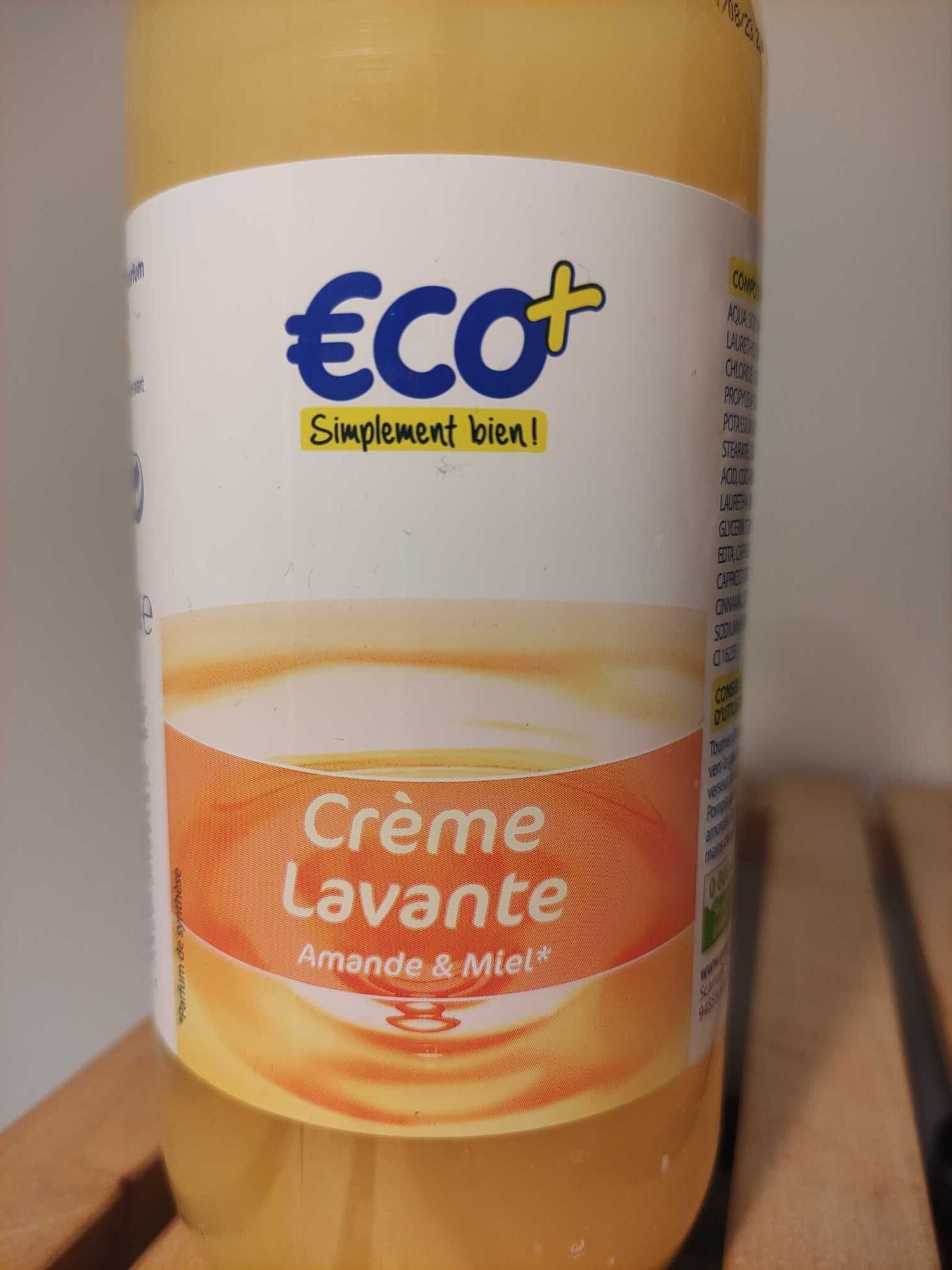 Crème lavante amande et miel - Product - fr