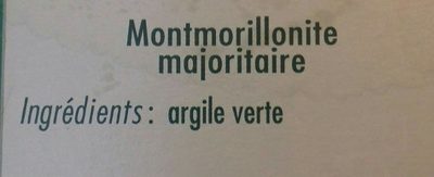 Argile Verte Surfine Montmirillonite - 1 KG - Ciel D'azur - Ingrédients