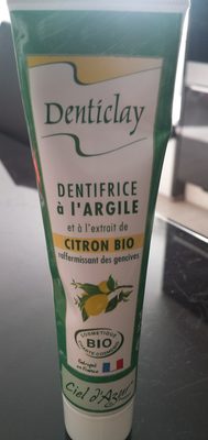 Denticlay Dentifrice Argile Citron - 75 ML - Ciel D'Azur - 2