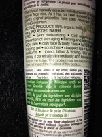 Gel D'Aloe Vera Hydratant Bio - 125 ML - PurAloé - Ingrédients - fr